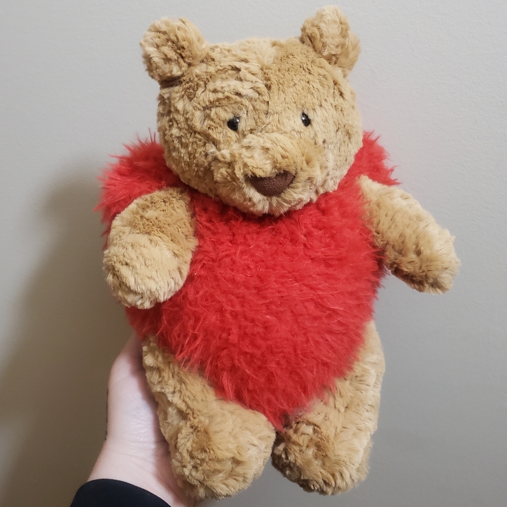 Valentine Heartthrob Bartholomew Bear 2025 Jellycat NWT Hard to find Love Heart
